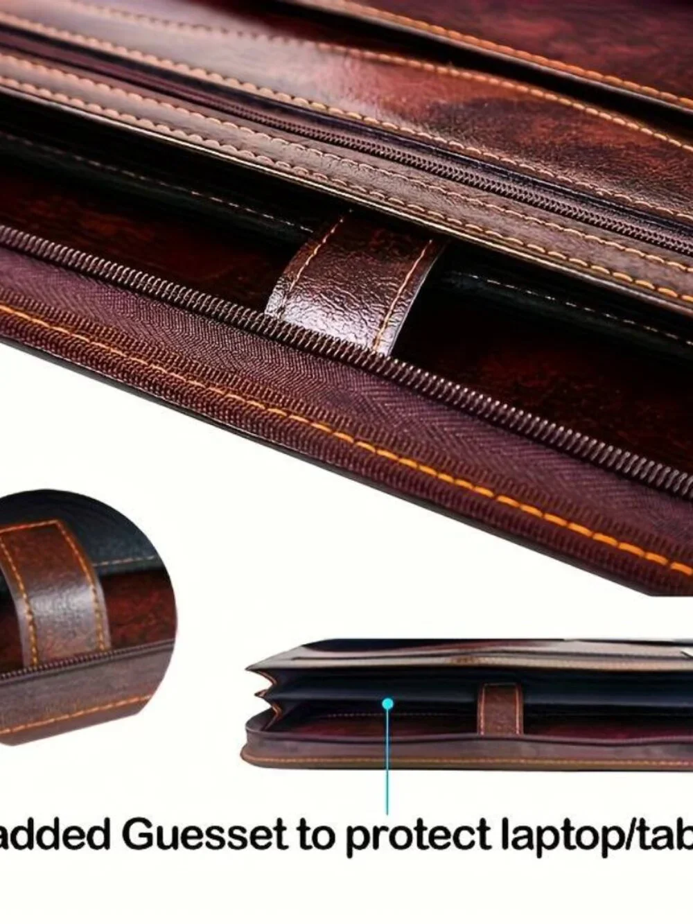 Zippered Business Organizer with Tablet Sleeve